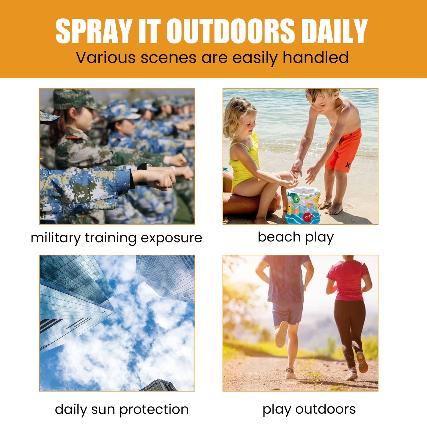 EELHOE Small Aperture Protective Spray, Isolation, Uv Protection, Waterproof, Sweat Proof, White And Clear Skin Feeling