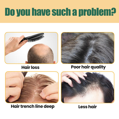 OUHOE Argan Oil Hydrating Hair Cream, Scalp Massage Moisturizing Root Soft Thick Hair Cream