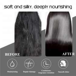 OUHOE Collagen Hair Mask, Repair Dry And Frizzy Hair Deep Moisturizing And Smoothing Hair Treatment Mask