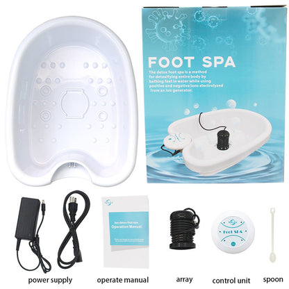 Ion Ionic Detox Foot Bath Spa Machine Tub Array Cell Cleanse For Health Tool  A Whole Set