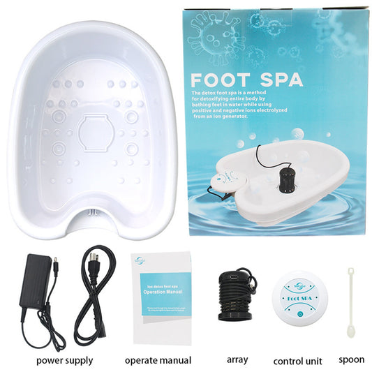 Ion Ionic Detox Foot Bath Spa Machine Tub Array Cell Cleanse For Health Tool  A Whole Set