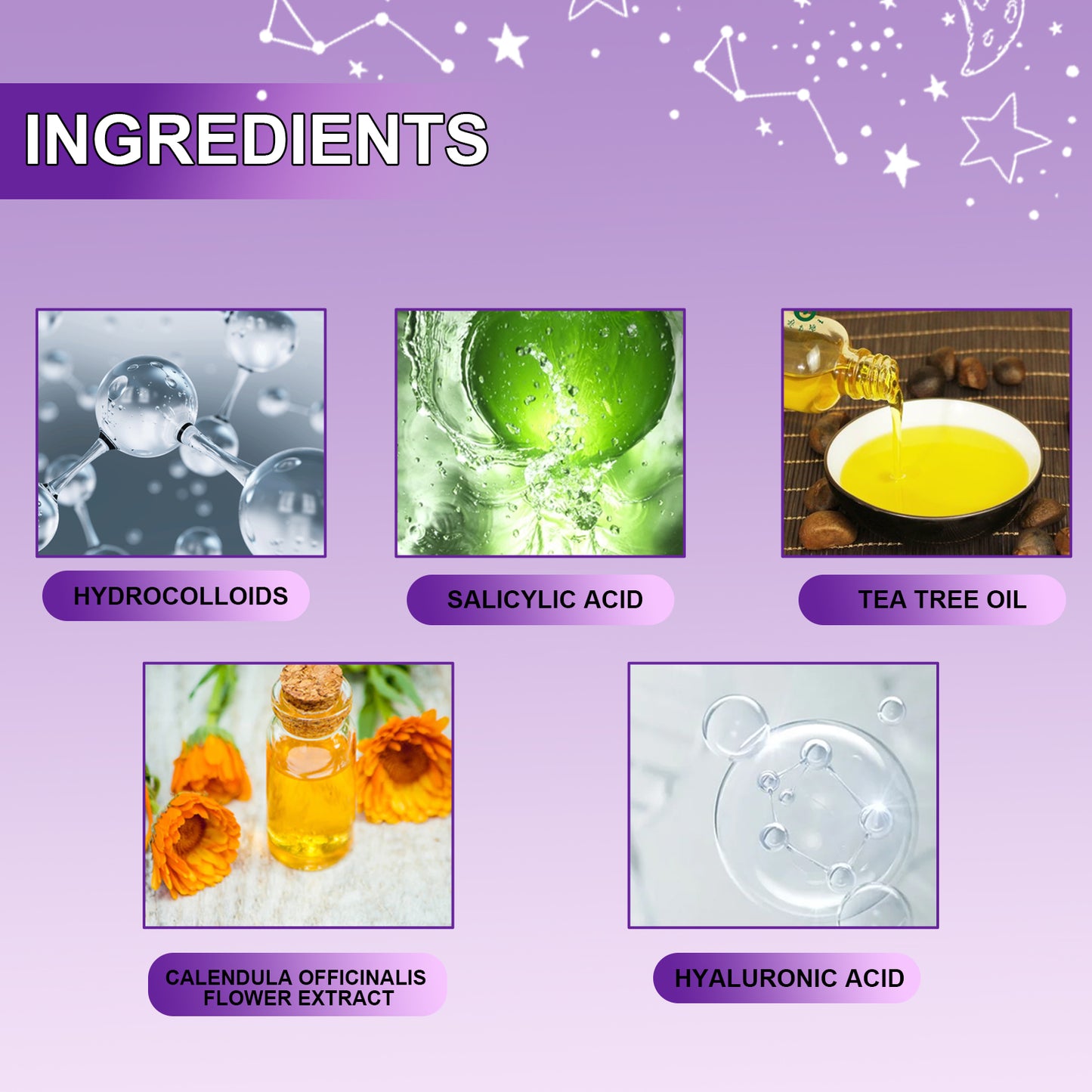Jaysuing Acne Patches, Lightening Facial Acne Pimples Closed Repair Balance Skin Delicate Pore Care