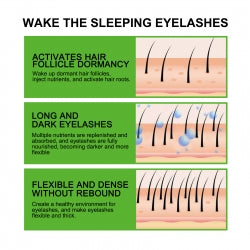 West&Month Castor Oil Eyelash Serum, Natural Slender Long Moist Curl Gentle Black Dense Beautiful