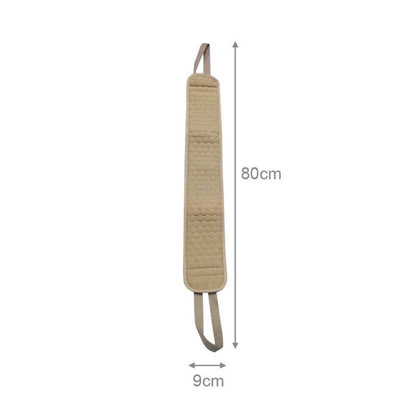 Exfoliating Back Scrubber Bath Shower Strap Loofah Spa Skin Body Sponge Brush AU