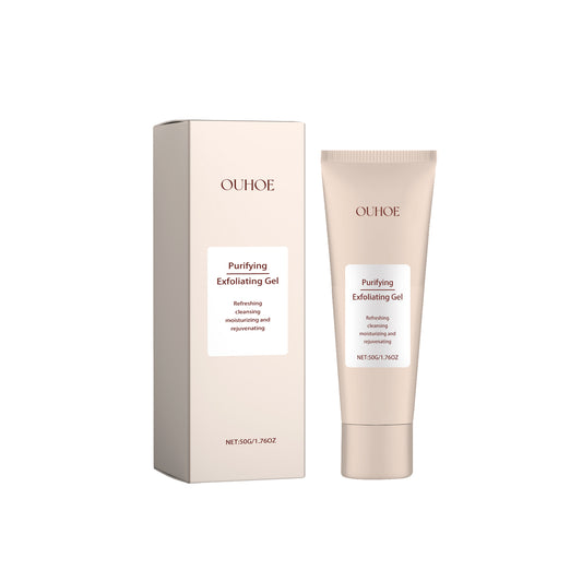 OUHOE Purifying Exfoliating Gel, Skin Mildly Tender Skin Cutin Clean Pores Blackhead Gel