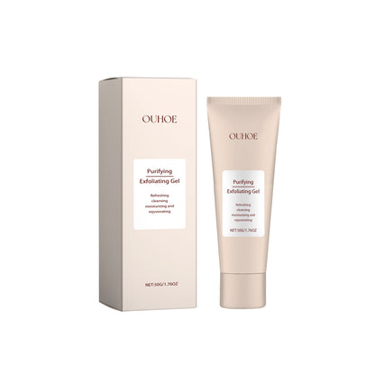 OUHOE Purifying Exfoliating Gel, Skin Mildly Tender Skin Cutin Clean Pores Blackhead Gel