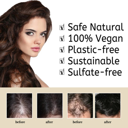 EELHOE Longsheng Rice Shampoo Soap, Soothing Scalp Cleaning And Smoothing Hair, Longsheng Rice Handmade Soap