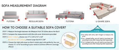 71" x 91" Couch Protector from Cat Claws, Waterproof Couch Cover Anti Slip,Couch Cover 3 Cushion Sofa Washable,Anti-Scratch Pet Sofa Cover Heavy Duty - Brown