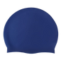Silicone Swimming Cap Large Waterproof Swim Hat for Long Hair Men Women Adults-Navy