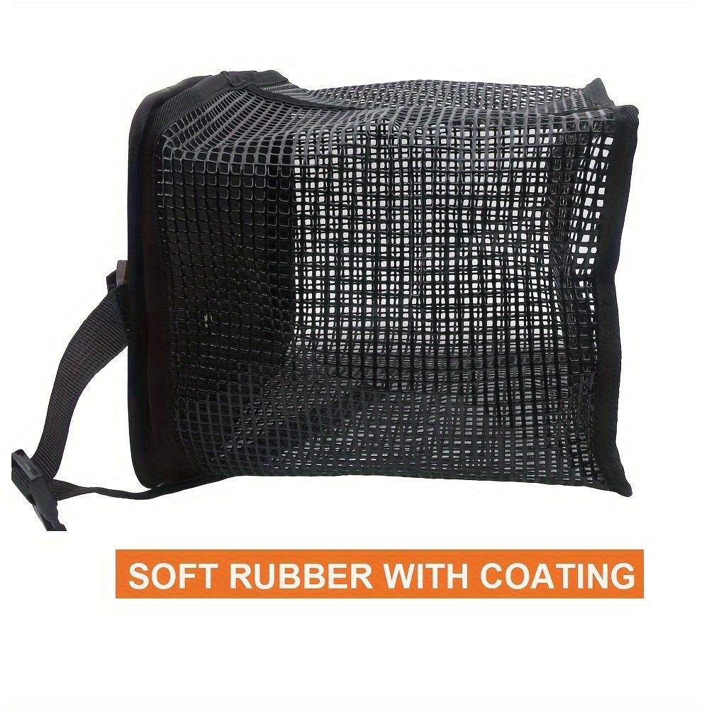 Floating Fish Keeper Net Bag Portable Quick Dry Mesh Storage for Sea and Rock Fishing-Orange L
