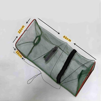 Fishing Bait Trap Fish Net Cast Dip Cage Crab Minnow Crawdad Shrimp Foldable