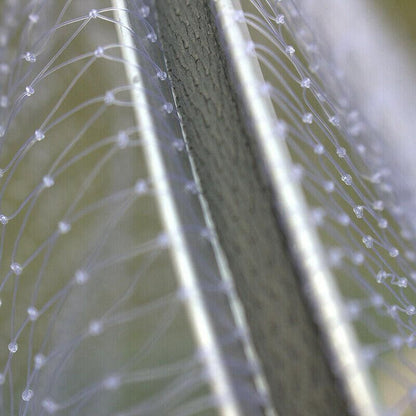 8Ft 12Ft Fishing Cast Net Quick Throw Nylon Mesh Drawstring Chain Bottom Spread - 2.4M