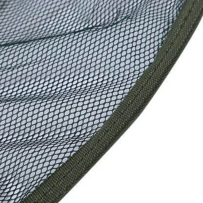 Open Folding Fishing Net Round Fishnet Portable Fish Pocket for Outdoor Angling - 80cm