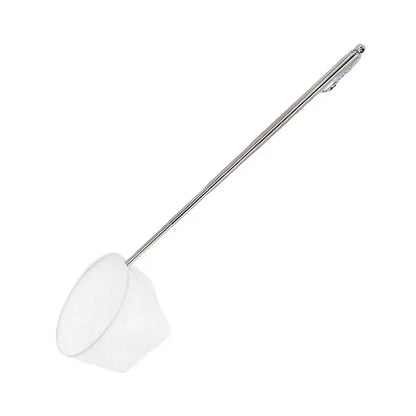 Retractable Fish Net for Fish Tank Pocket Fishing Net with Handle Aquarium Tools - Round-L