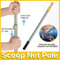 Stainless Steel Telescopic Mesh Rod Extendable Fishing Landing Net Handle Pole