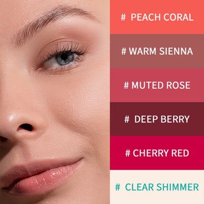 Moisturizing Lip Gloss  Rose Powder