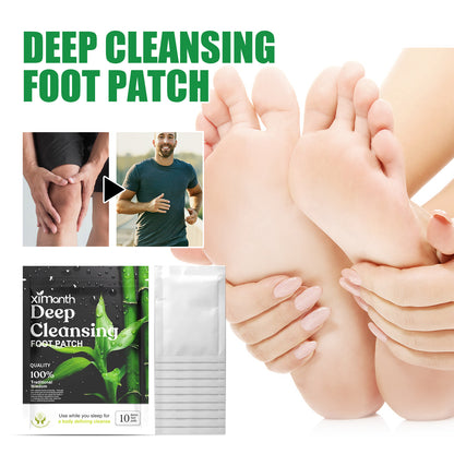 Ximonth Ginger Deep Cleansing Pad, Dehumidifying Foot Treatment Relieves Stress, Relaxes And Cleanses The Body