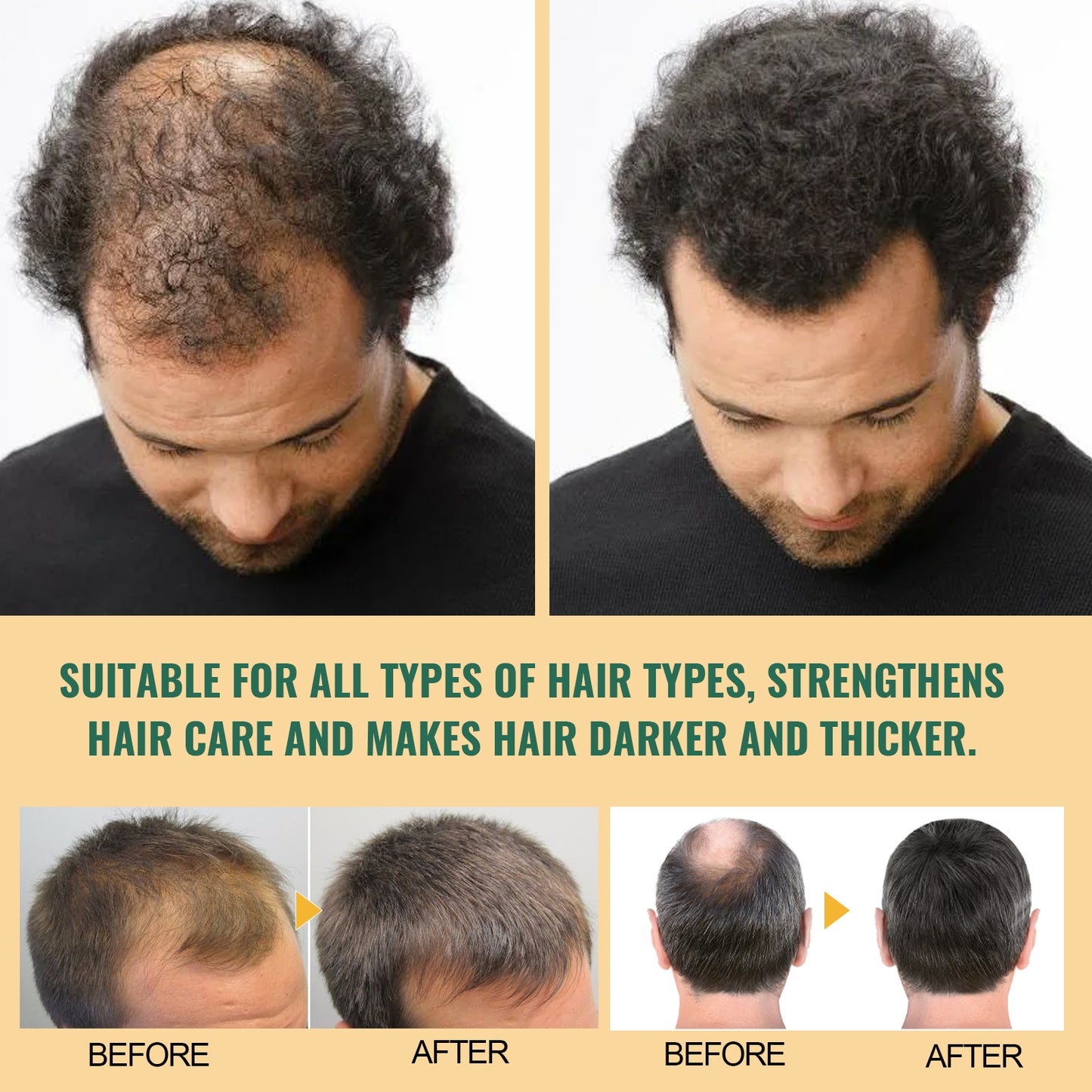 OUHOE Argan Oil Hydrating Hair Cream, Scalp Massage Moisturizing Root Soft Thick Hair Cream