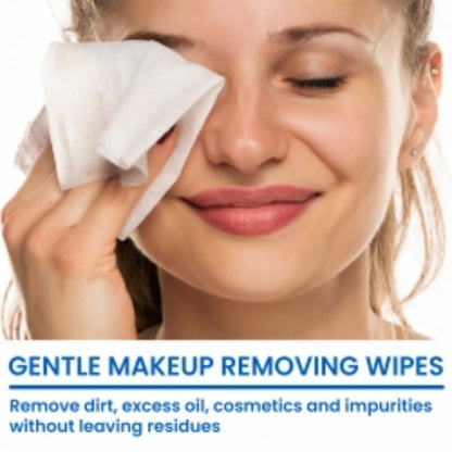 EELHOE Gentle Makeup Remover Wipes Deep Cleanse Face Eye And Lip Makeup Gentle Refreshing Non-Irritating Makeup Remover Wipes